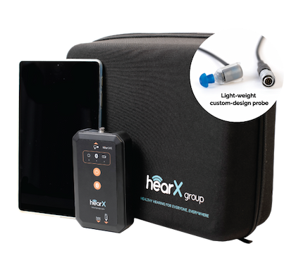 hearOAE smartphone and tablet-based otoacoustic emissions device with Bluetooth® functionality