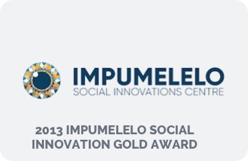 Awards - Impumelelo Logo Impumelemlo social innovation gold award 2013
