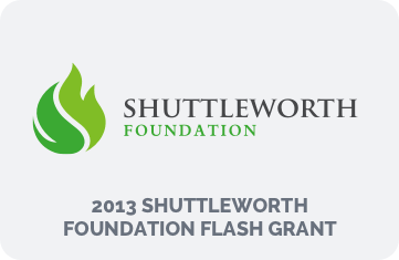 Awards - Shuttleworth Foundation Logo Shuttleworth foundation Flash grant 2013
