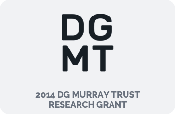 Awards - DG Murry Trust Logo 2014 DG Murry Trust Research Grant